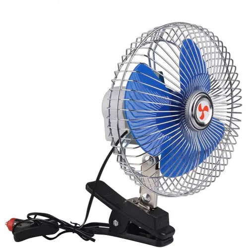 Ventilador De 8" 12V Para Empernar Con Gancho 1