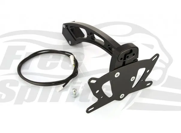 Free Spirits Side Mount License Plate Bracket - Triumph Bobber / Speedmaster 1