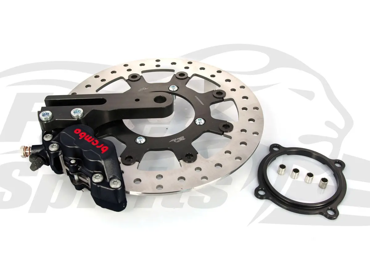 Free Spirits Brembo Rear Brake Upgrade 01-15 Triumph Bonneville, Thruxton And Scrambler 1