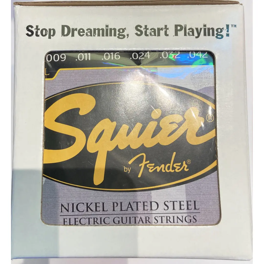 Squier - Fender .009/.042 Guitar String Sets (Pack Of 12) 1