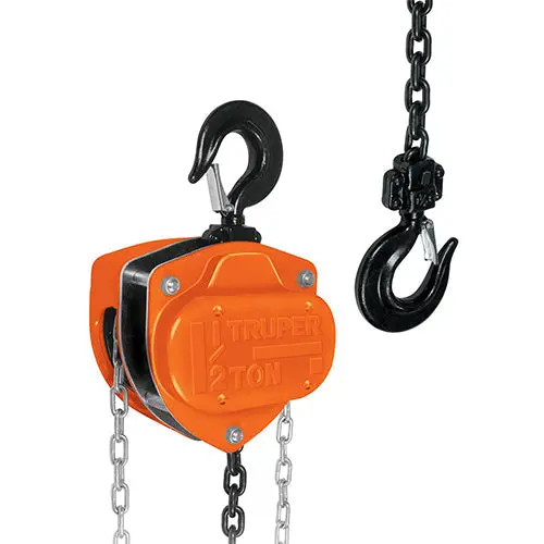 Polipasto 1 1/2 Ton 16825 Truper 1