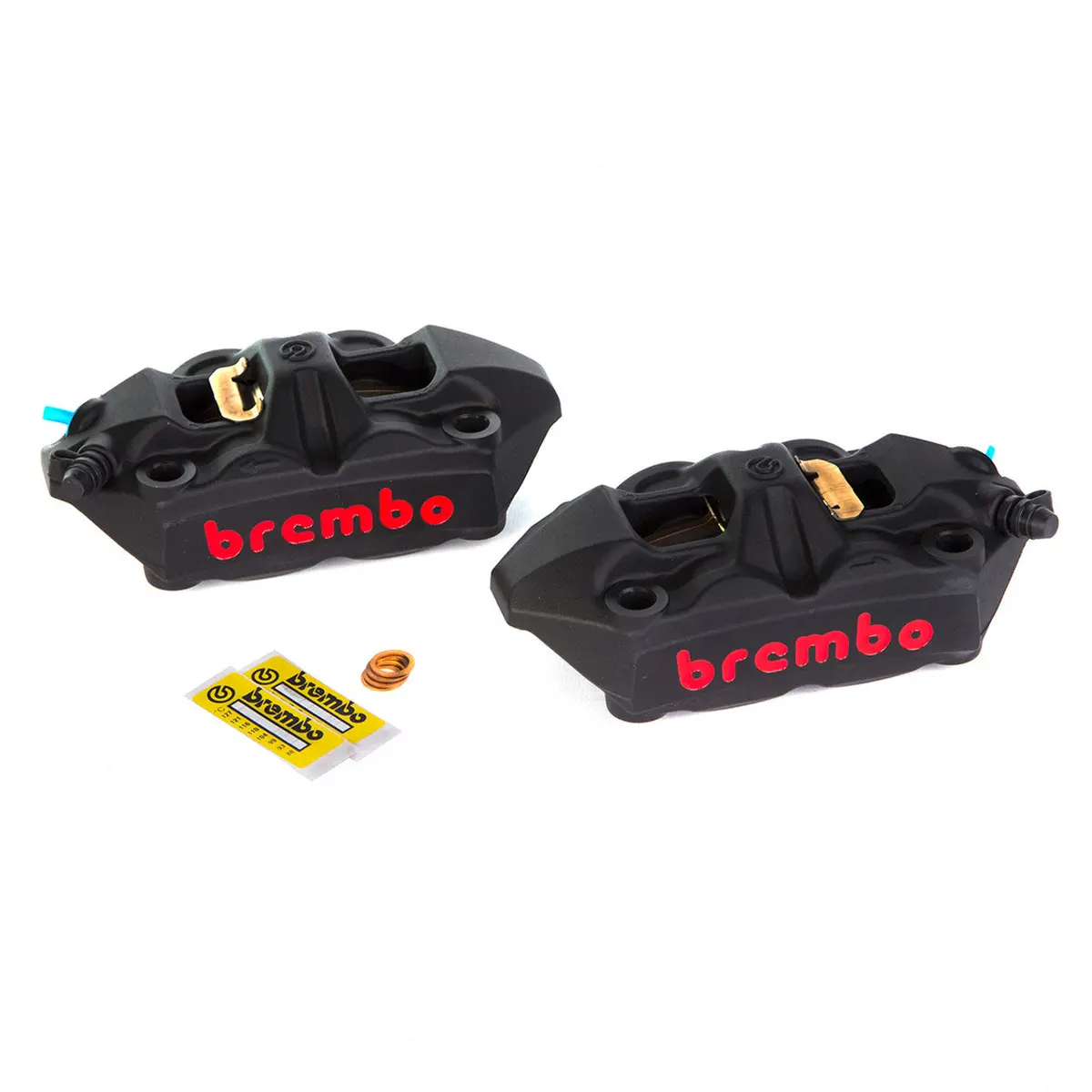 Brembo Monoblock M4 Caliper Set - 100Mm Spacing - Black 1