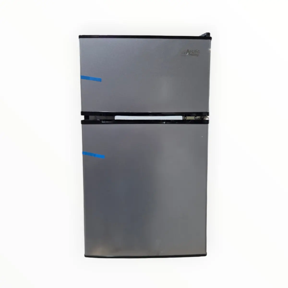 Arctic King 3.2 Cu Ft Two Door Mini Fridge With Freezer, Stainless Steel, E-Star - In Store Pickup Only 1