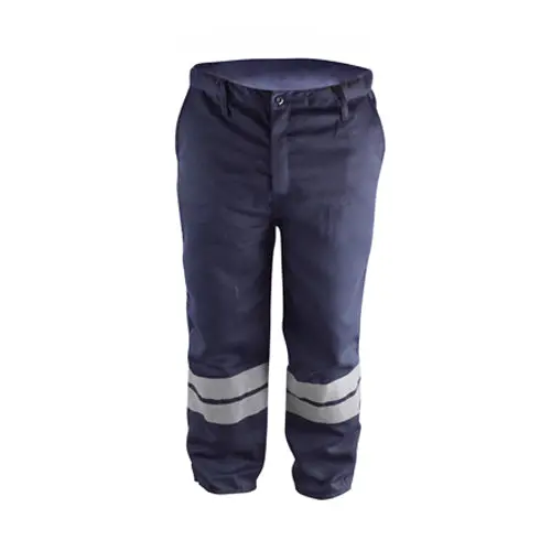 Pantalón De Trabajo Cinta Reflectiva Gruesa Azul 1