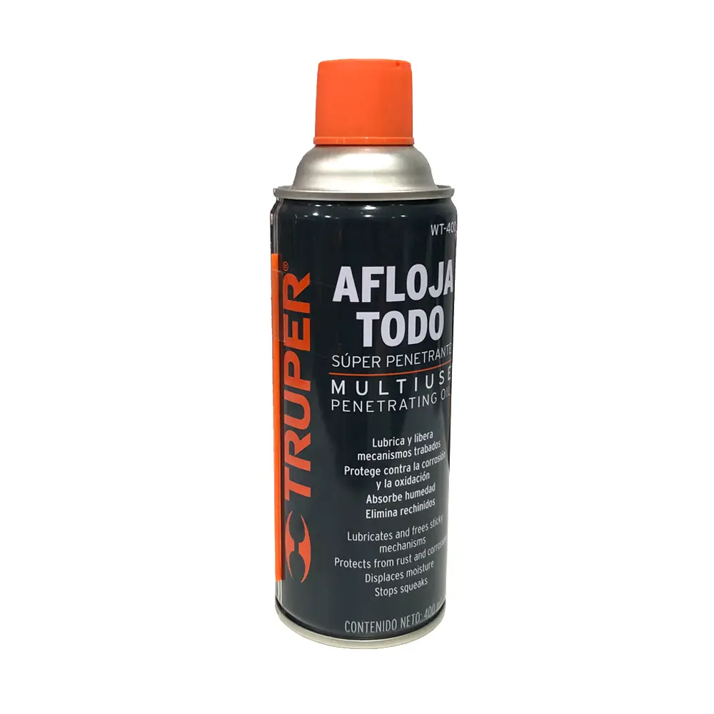 Aceite Aflojatodo Aerosol 400Ml Wt-400 14867/13471 Truper 1