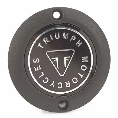 Triumph Logo Clutch Cover - Black 1