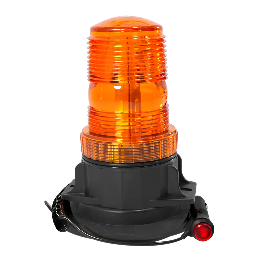 Circulina Estroboscópica Led Tipo Torre Con Imán 12V 24V Ambar Gpc 1