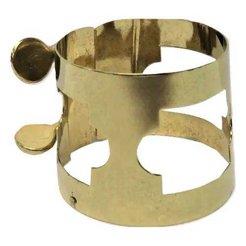 Selmer - #1698 Baritone Saxophone Ligature - Gold Lacquer Finish 1