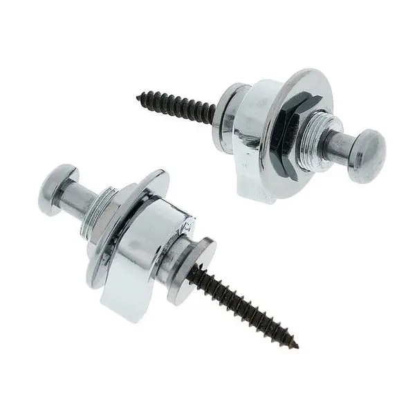 Grover Gp800c Strap Lock Set - Chrome 1