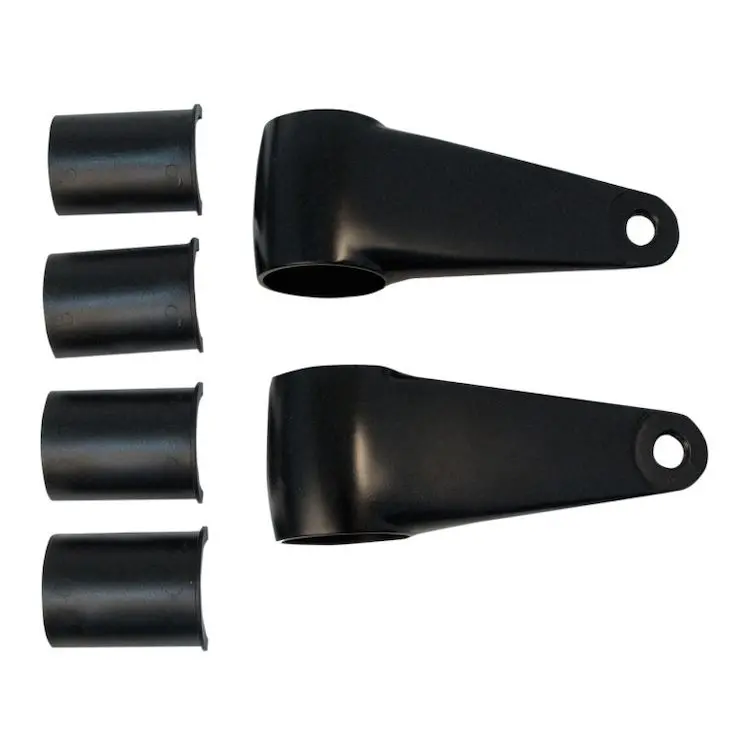 Emgo Headlight Brackets - Black Or Polished 2