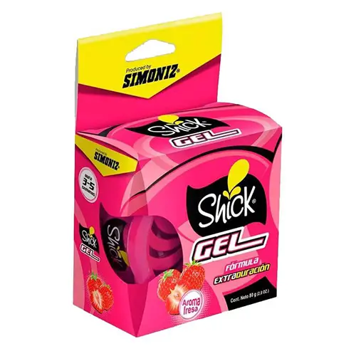 Ambientador Gel Dp 80Gr Fresa Shick Simoniz 1