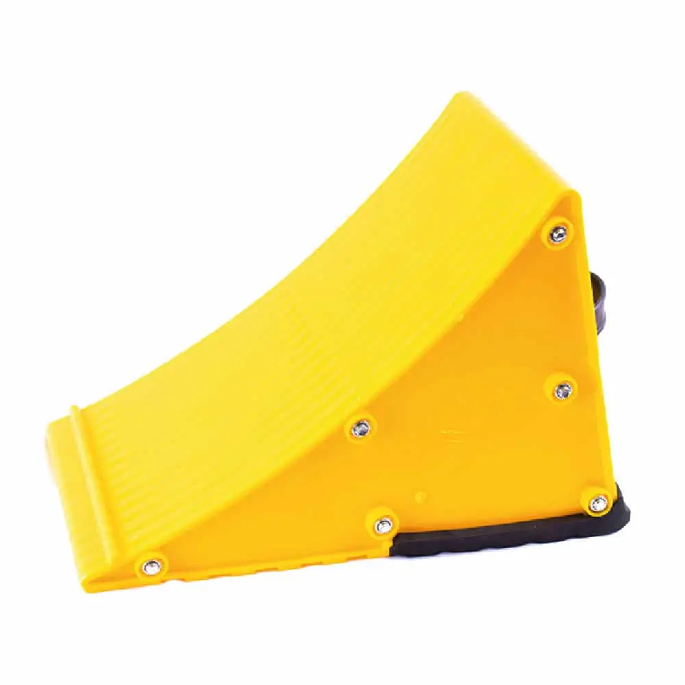 Taco Vial De Seguridad Para Camiones Pvc 37Cm X 25Cm X 20Cm Amarillo 1