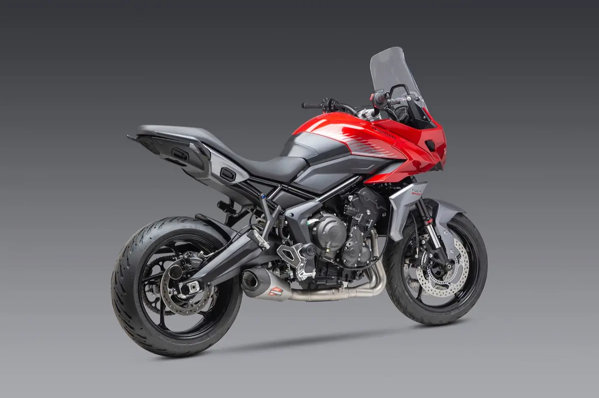 Yoshimura Race At2 Stainless Full Exhaust W/ Stainless Muffler- Triumph Trident 660 / Tiger Sport 660 2
