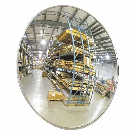 Circular Indoor Convex Mirror, 1Cyx6 160 ° Viewing Angle, 26 Ft Approx. Viewing Distance - New In Box 1