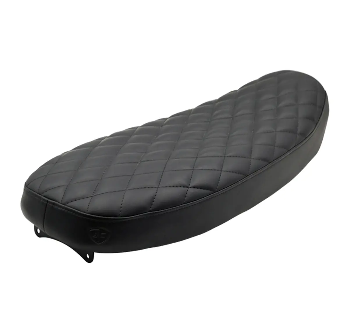British Customs Diamond Stitch Slammer Seat - 01-15 Bonneville, Thruxton And Scrambler 1