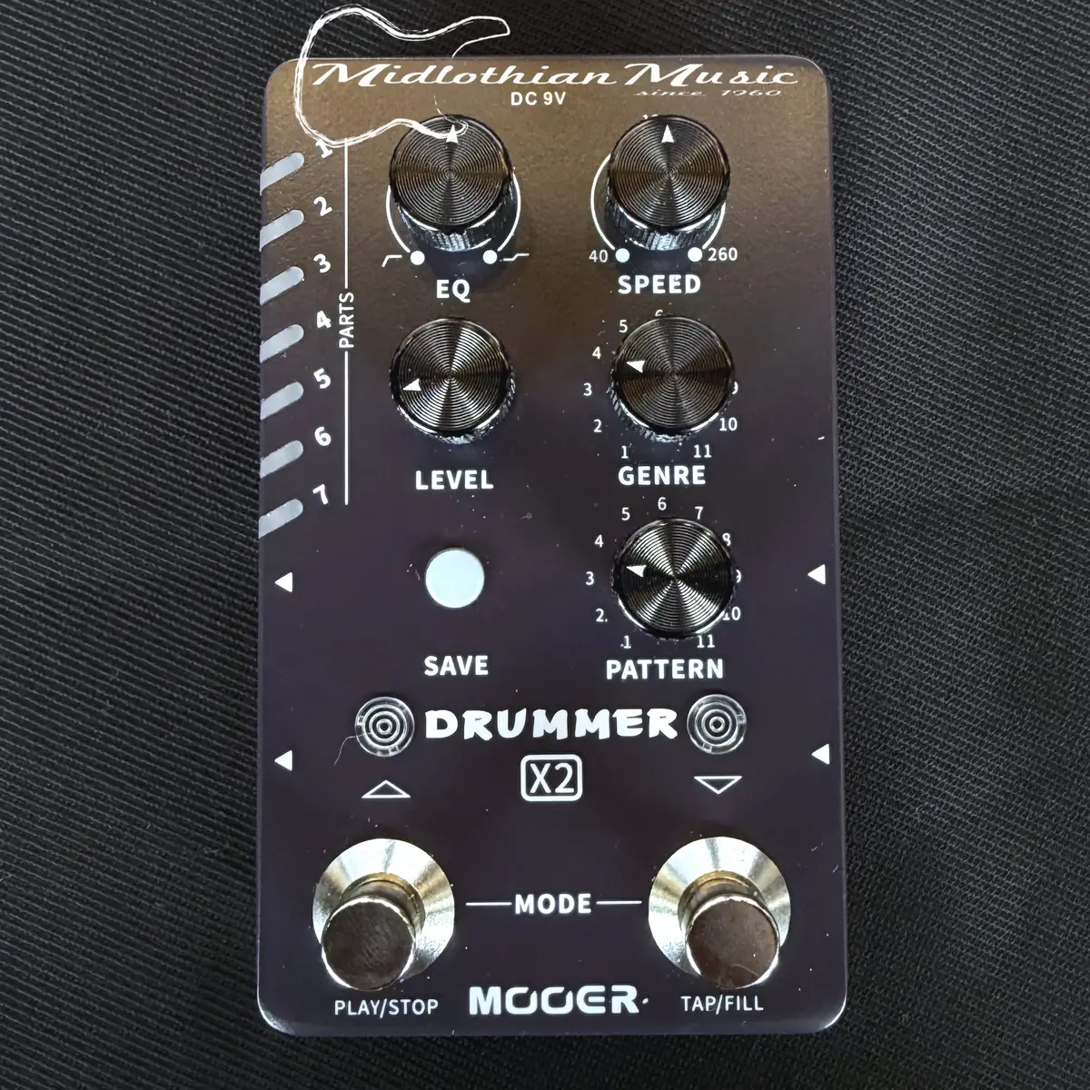 Mooer Drummer X2 - Drum Effect Pedal W/Power Supply & Usb Cables Used 1