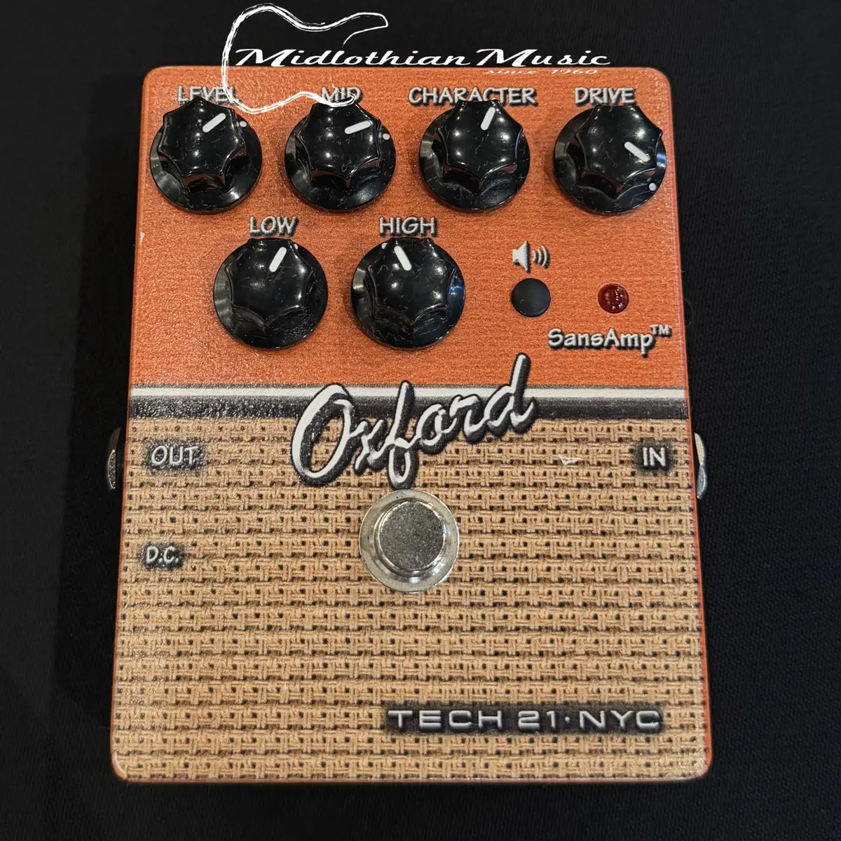 Tech 21 Oxford Amplifier Pedal (Overdrive/Distortion) Used 1