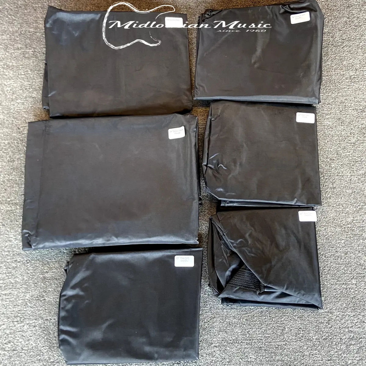 Un-Branded Drum Gig Bags Bundle - New Old Stock 1