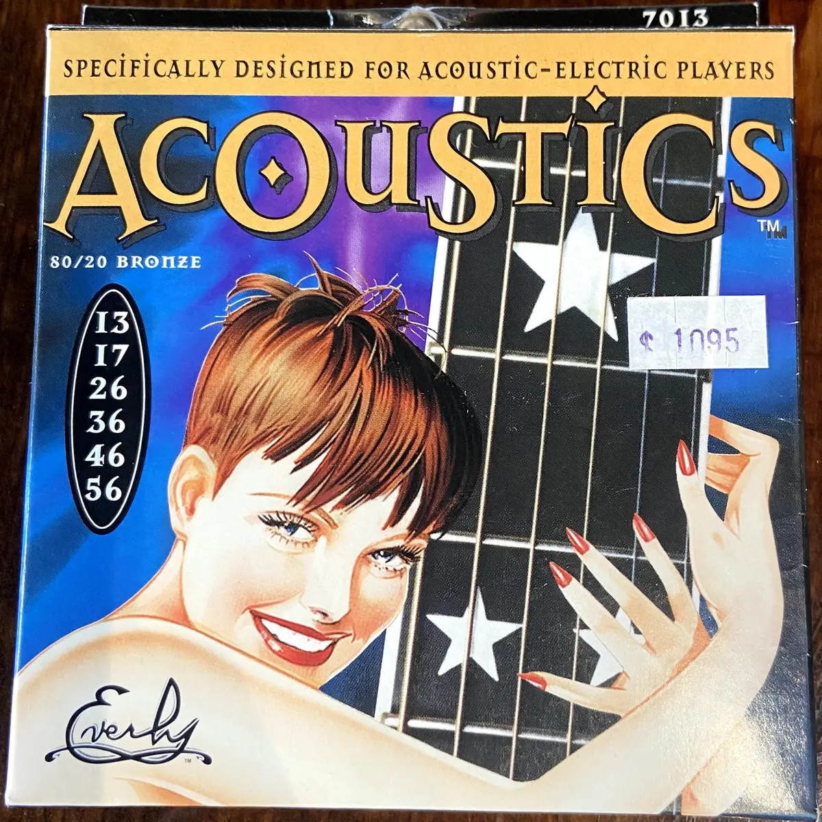 Everly Acoustics - 80/20 Bronze - 6-String Acoustic Guitar Strings - 13-56 (1 Pack) - Discounted! 1