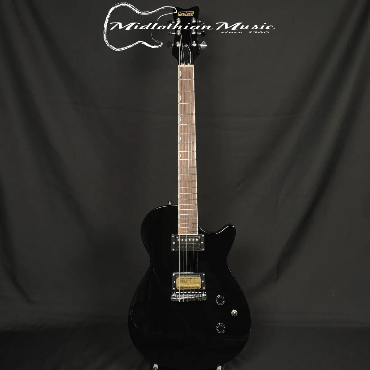 Gretsch Streamliner Jet Club Electric Guitar - Black Gloss Finish 1