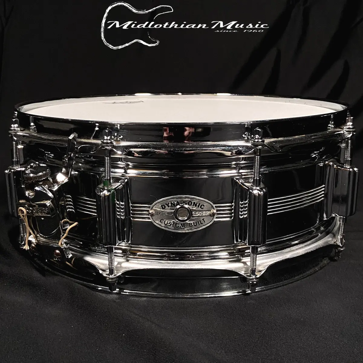 Rogers - Dyna Sonic - 14" X 5" Custom Built Vintage Snare Drum - Chrome Finish Used 1