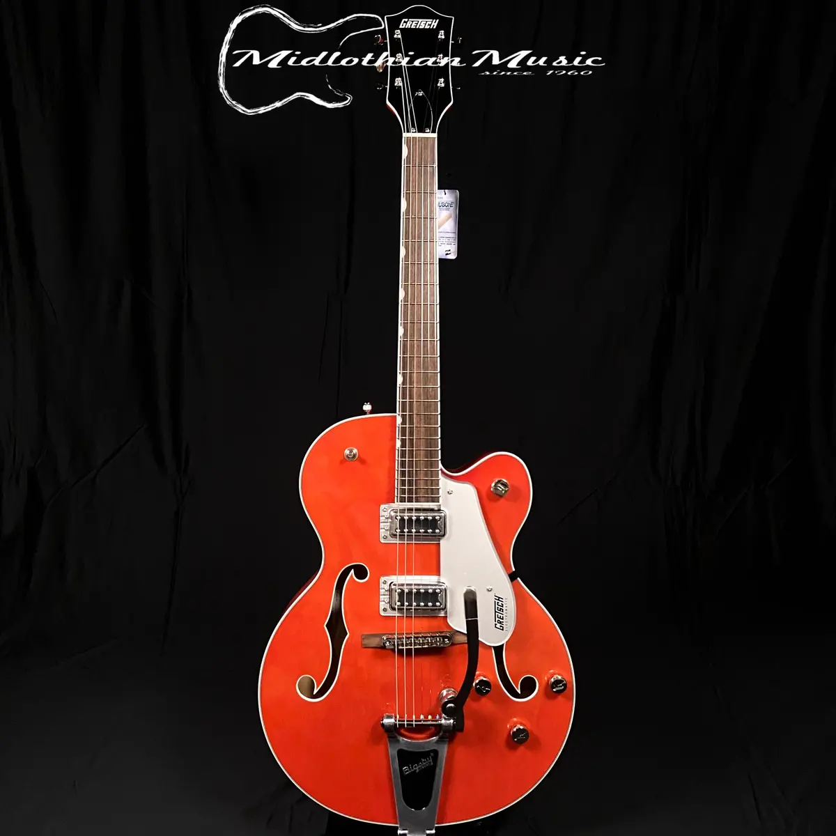 Gretsch G5420t Electromatic Classic Hollow Body W/Bigsby - Orange Stain Finish 1