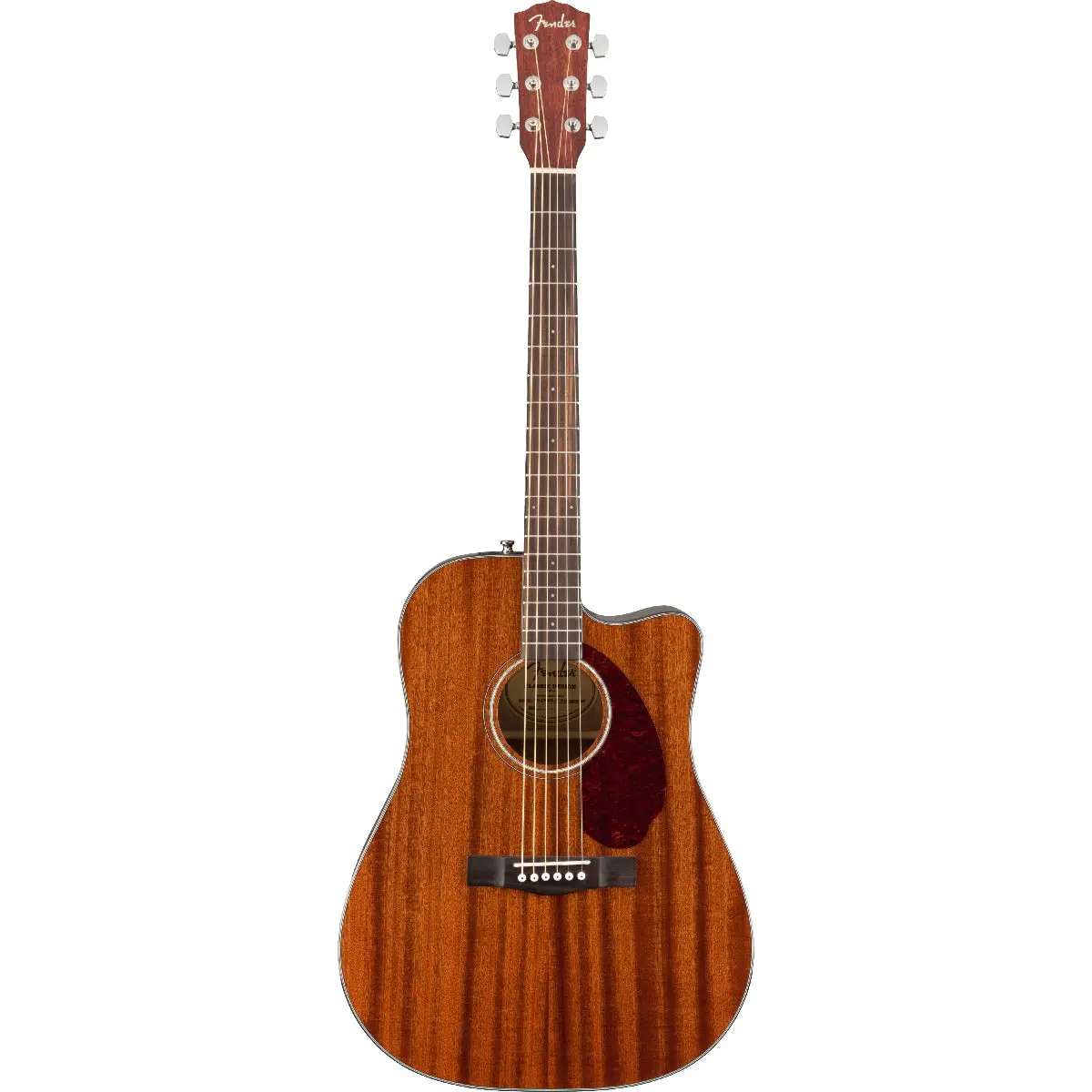 Fender Cd-140Sce All Mahogany Acoustic/Electric Guitar W/Case - Natural Gloss Finish 1