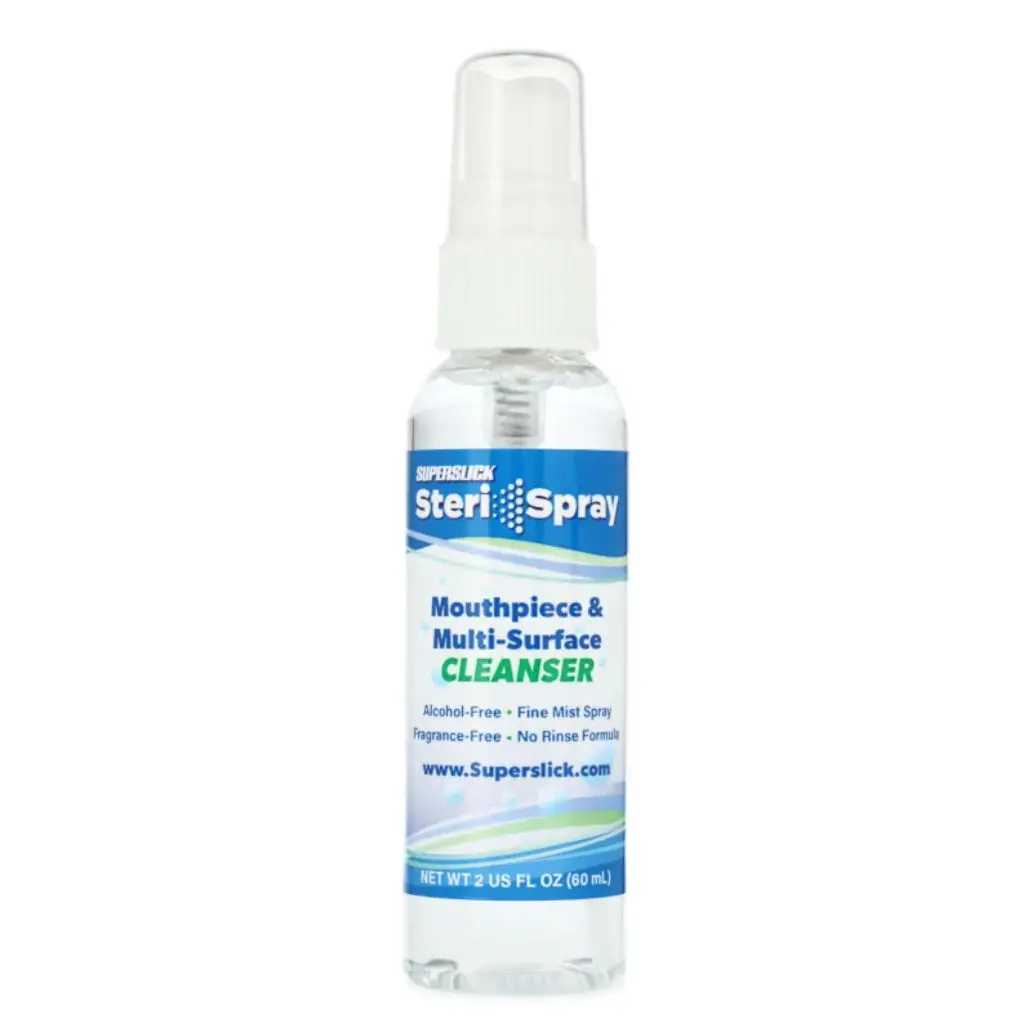 Superslick Steri-Spray Mouthpiece Cleaner - 2 Oz. (1 Bottle) 1