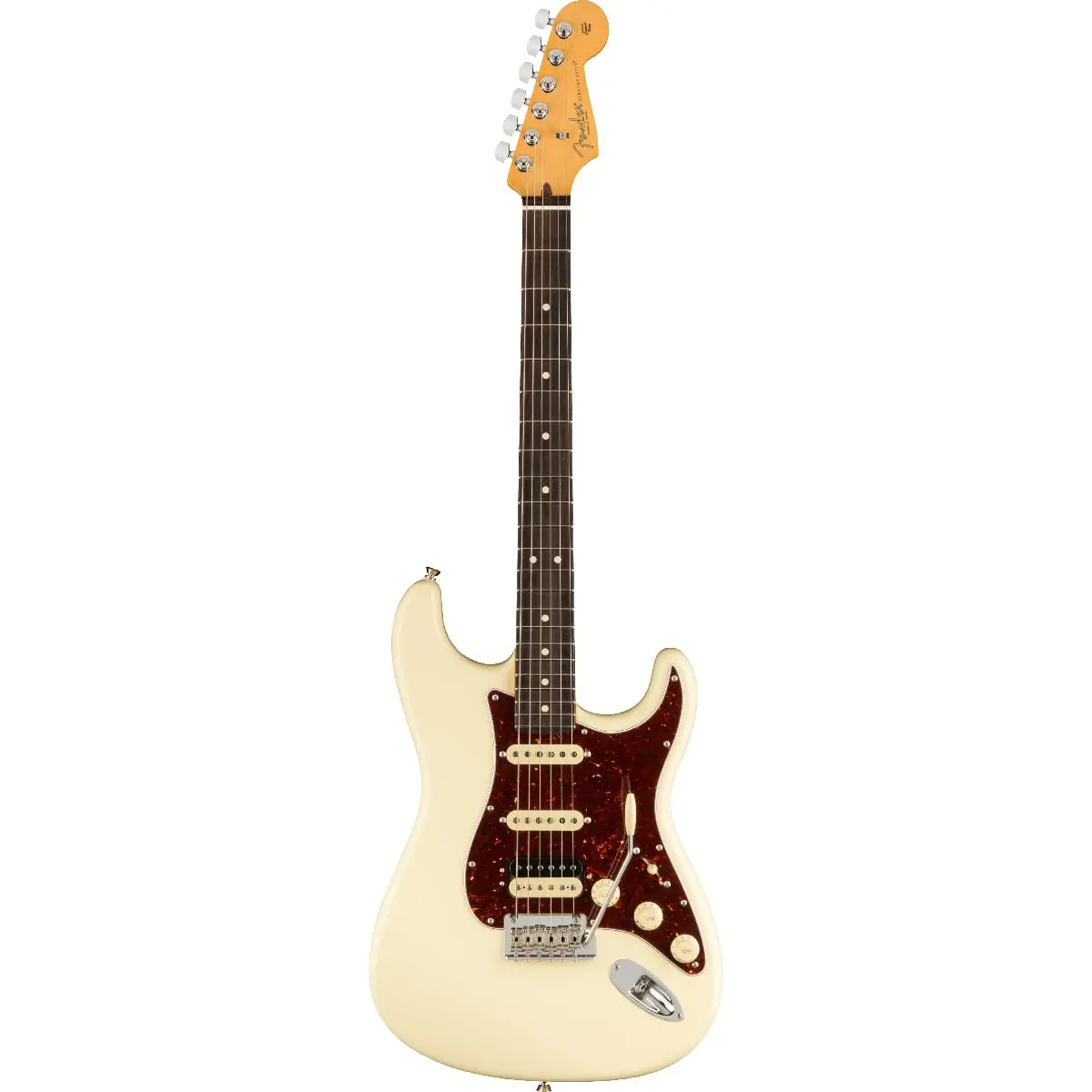 Fender American Professional Ii Stratocaster Hss - Olympic White W/Rosewood Fingerboard W/Case 1