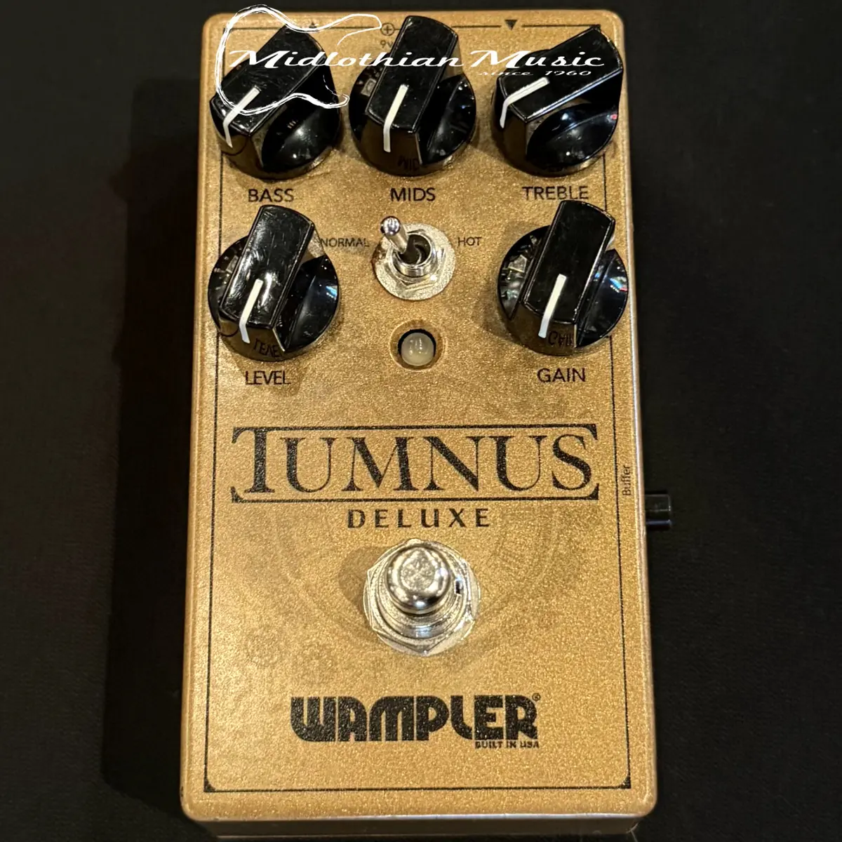 Wampler - Tumnus Deluxe Transparent Overdrive Effect Pedal Used 1