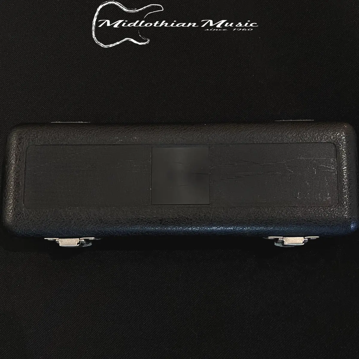 Molded Piccolo Case - Black Finish W/Blue Plush Interior - New Old Stock - Discounted! 1