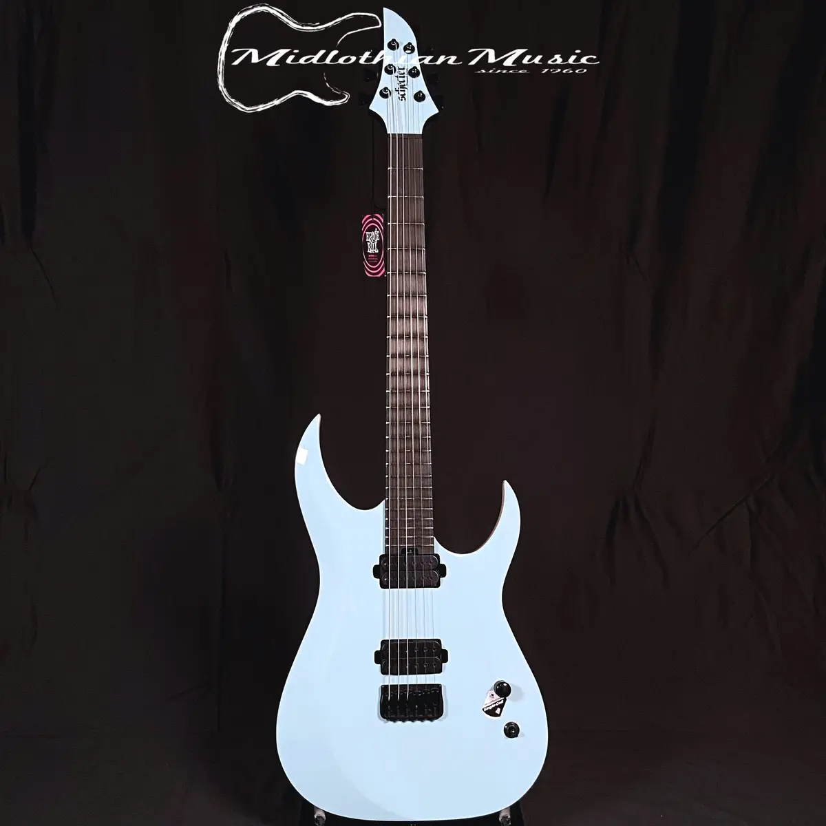 Schecter John Browne Tao-6 - 6-String Electric Guitar - Azure Blue Gloss Finish 1