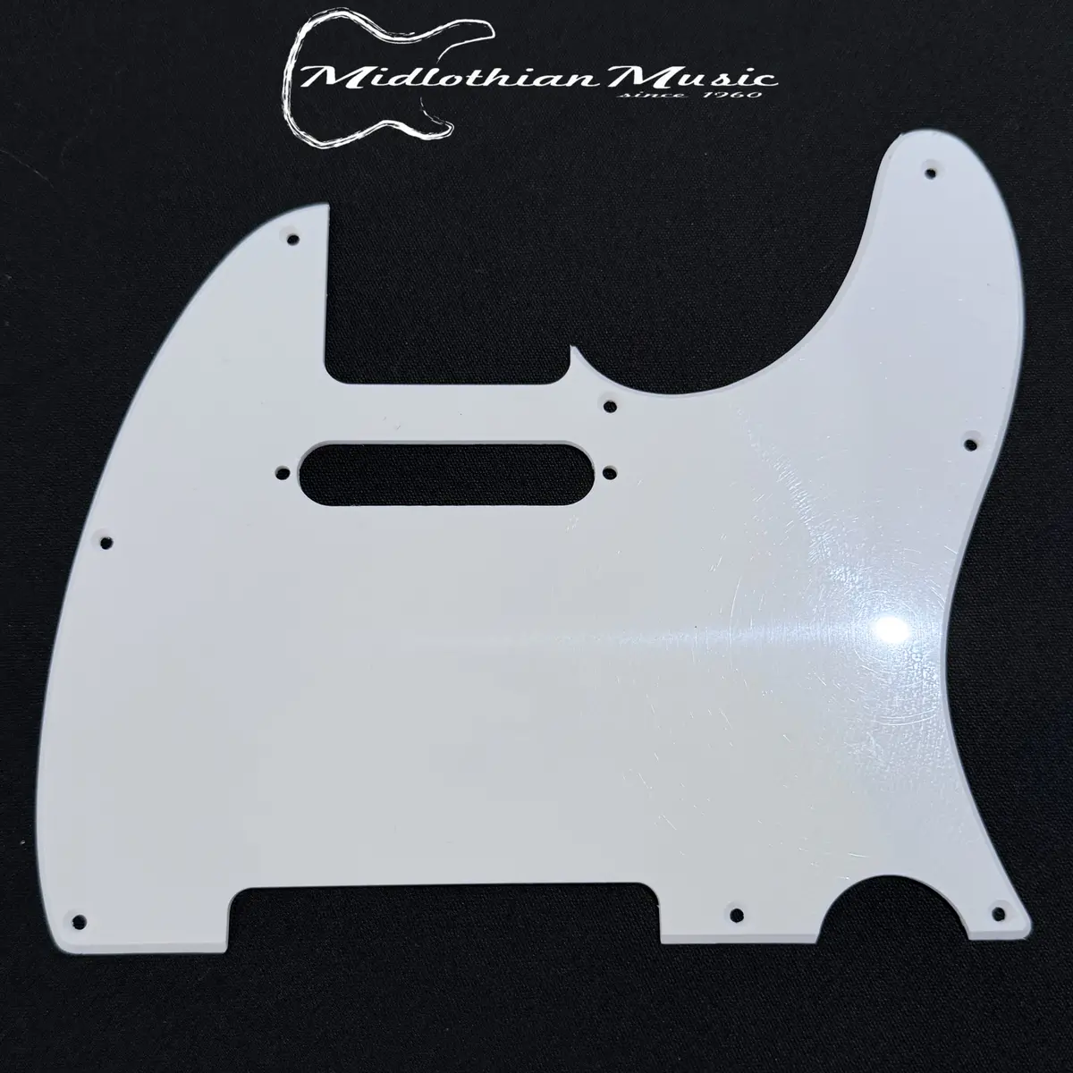 Telecaster Style Pickguard - White Used 1