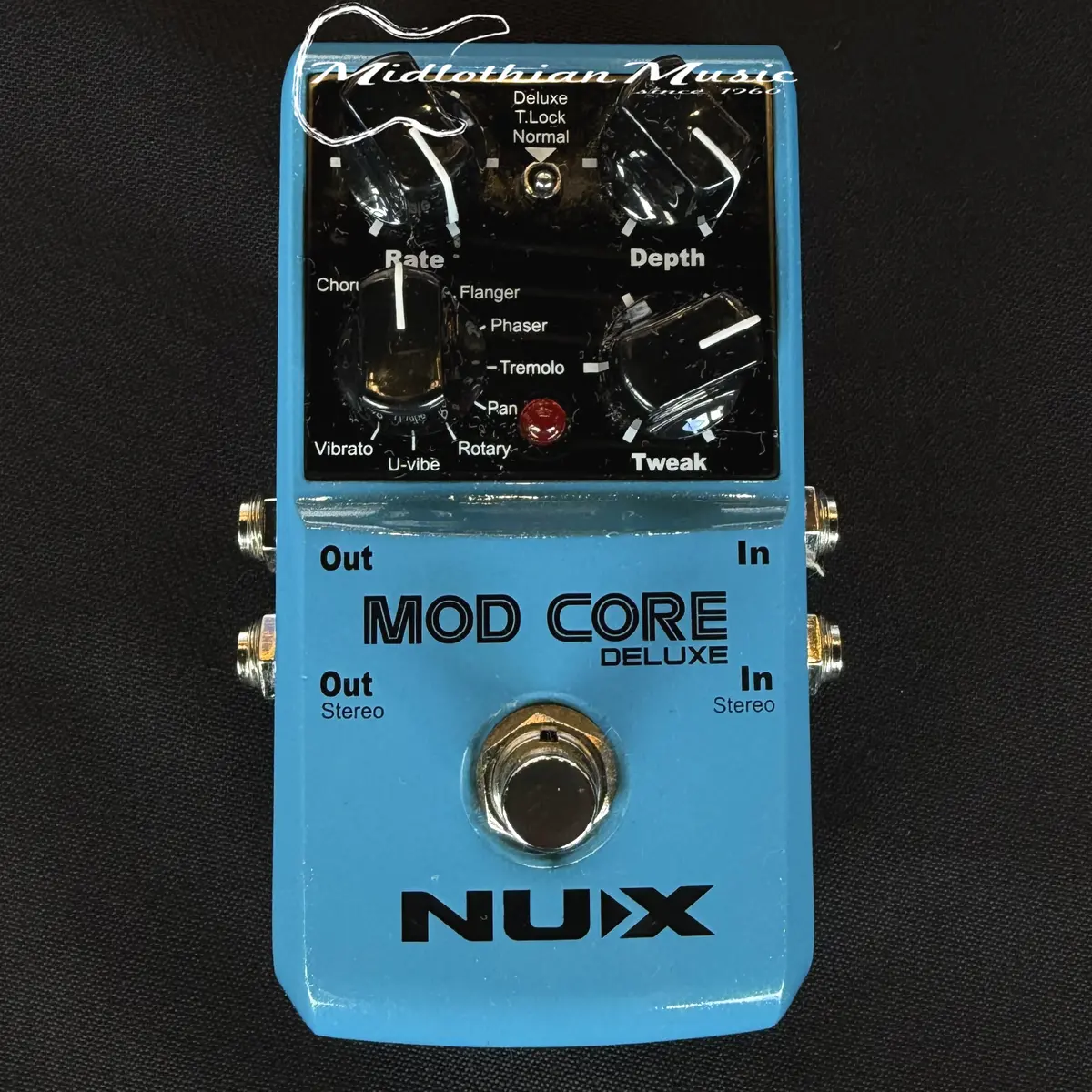 Nux Mod Core Deluxe - Modulation Effects Pedal W/Original Box Used 1