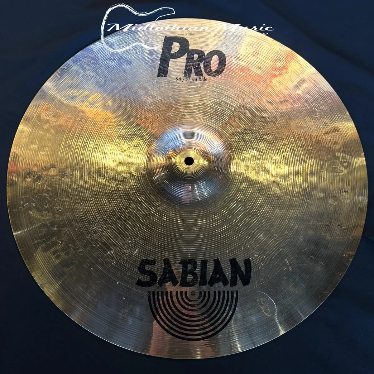 Sabian Pro - 20" Ride Cymbal Used 1