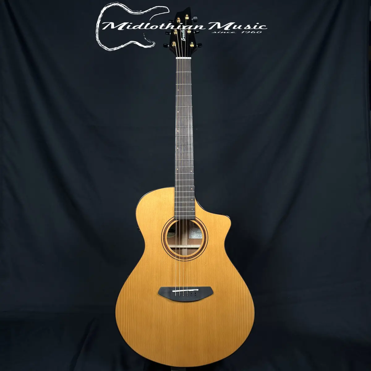 Breedlove - Organic Performer Pro Concert Ce Acoustic-Electric W/Case - Aged Toner W/Suede Burst Back Finish 1