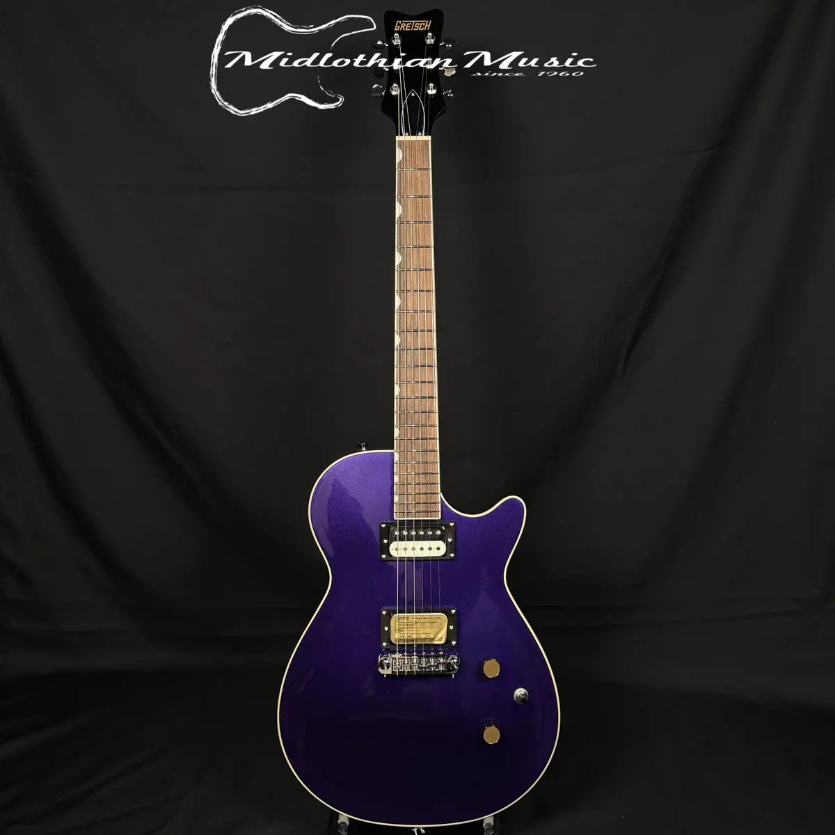 Gretsch Streamliner Jet - 6-String Electric Guitar - Nightshade Purple Gloss Finish 1