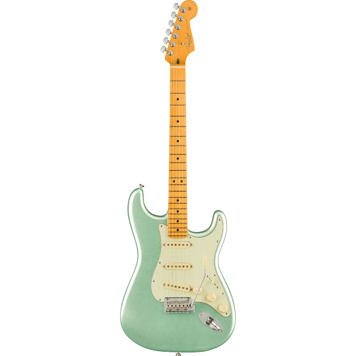 Fender American Professional Ii Stratocaster - Mystic Surf Green W/Maple Fingerboard W/Case 1