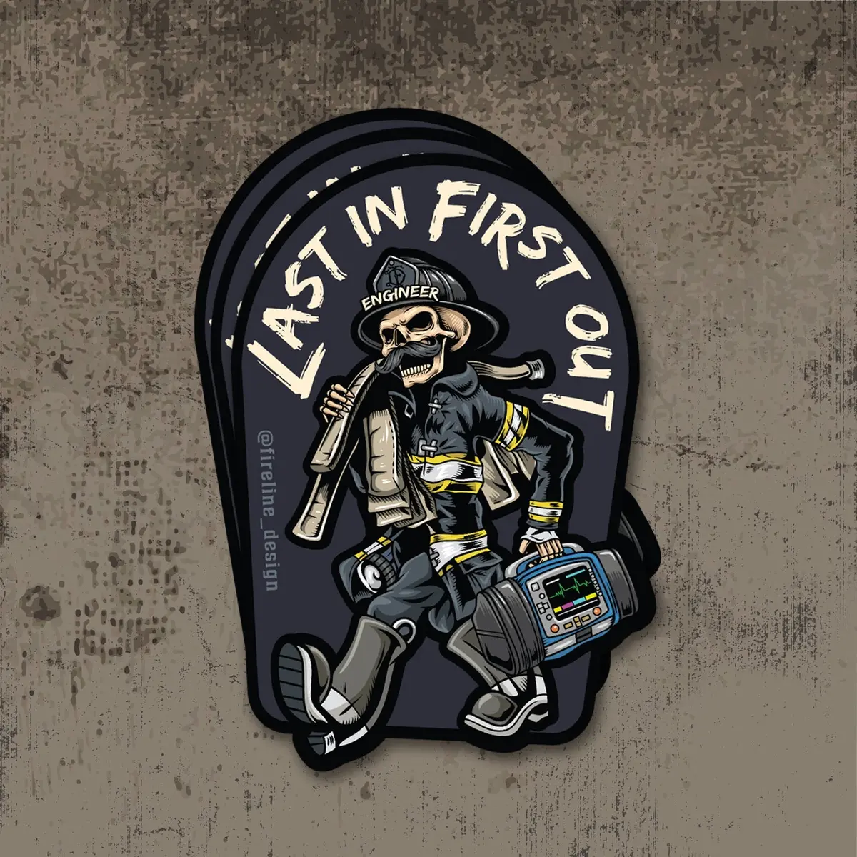 Engineer - Last In First Out Sticker - 3-Pack 1