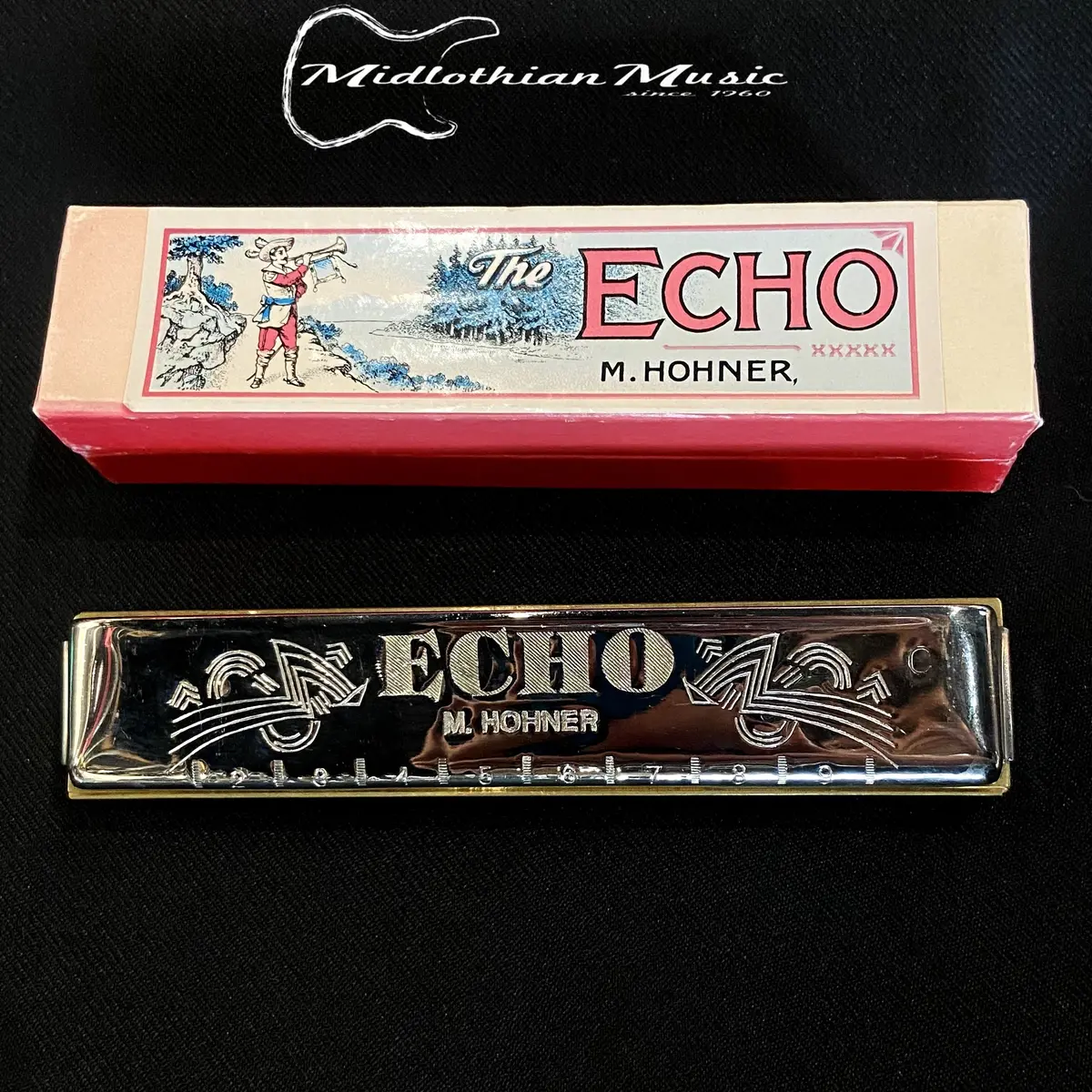 Hohner The Echo  - 32 Hole Harmonica  - New Old Stock! 1