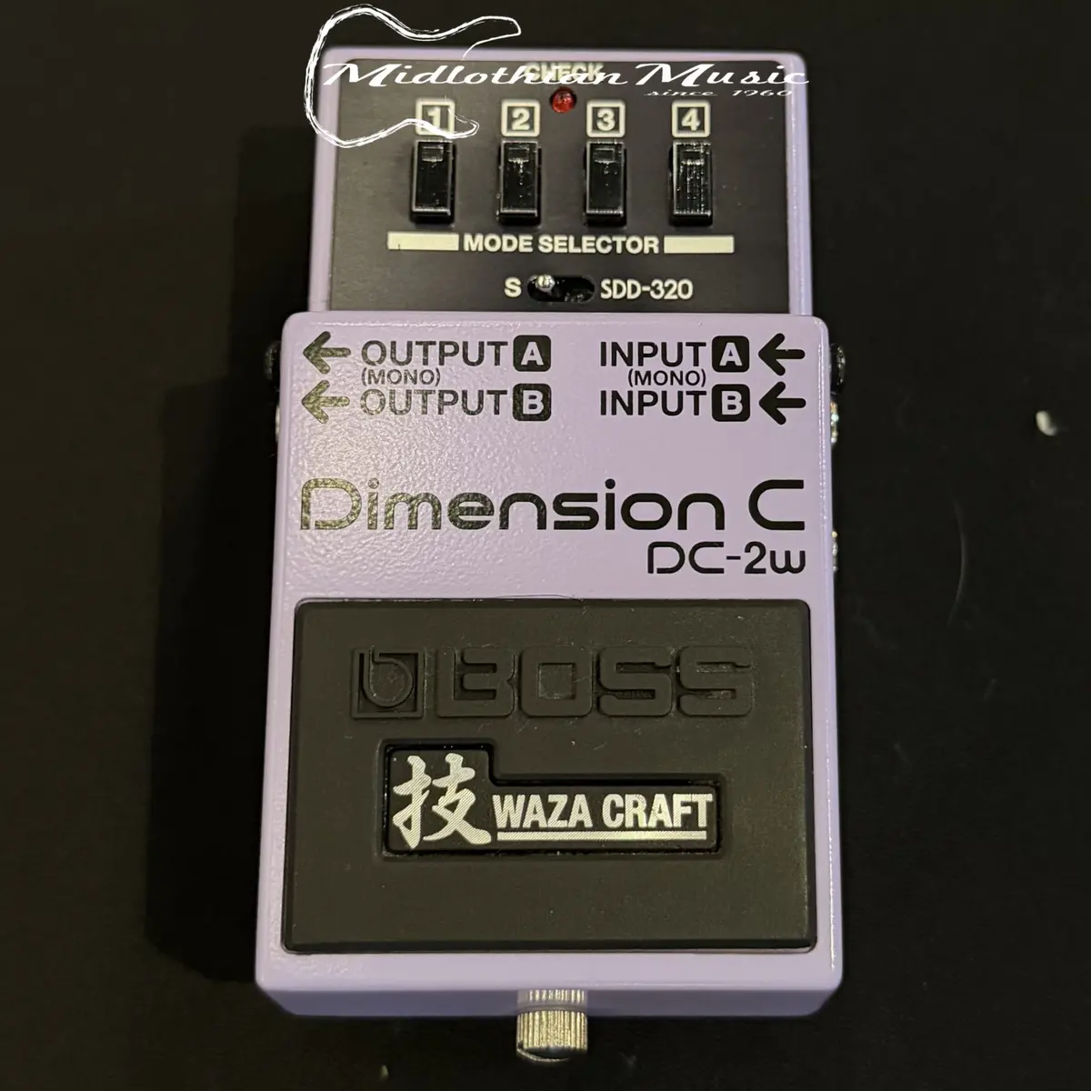 Boss - Waza Craft Dimension Chorus - Dc-2W Effect Pedal Used 1