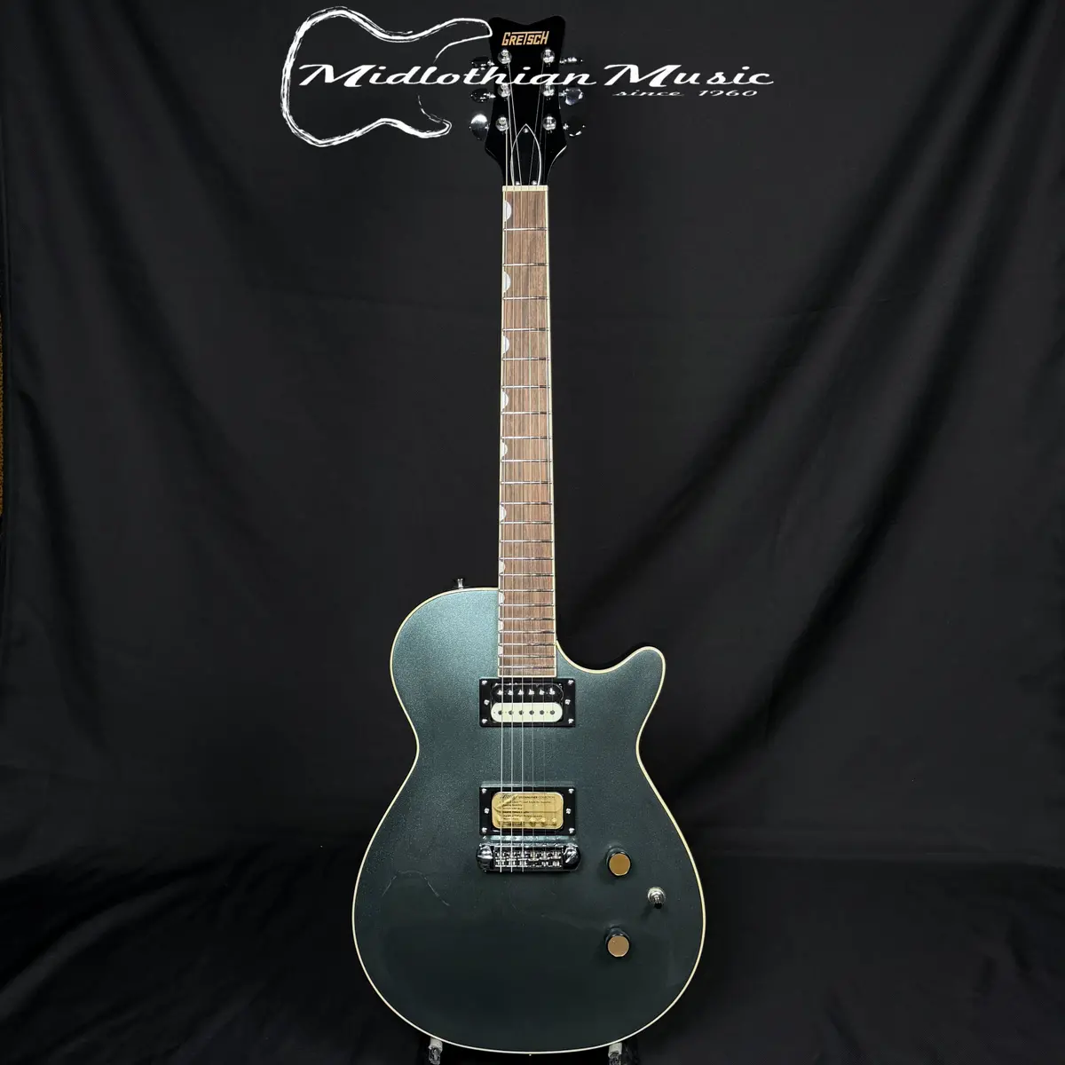 Gretsch Streamliner Jet - 6-String Electric Guitar - Gunmetal Gloss Finish 1