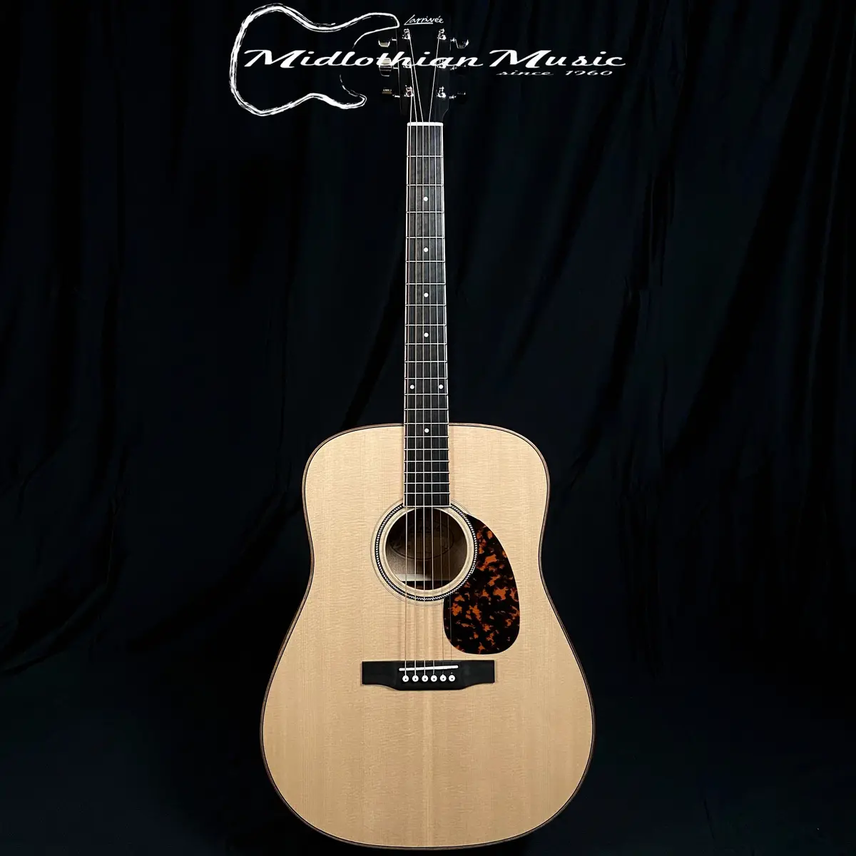 Larrivee D-03 - 1 Of 1 Silver Oak & Koa Binding - 6-String Acoustic Guitar W/Case (142234) 1