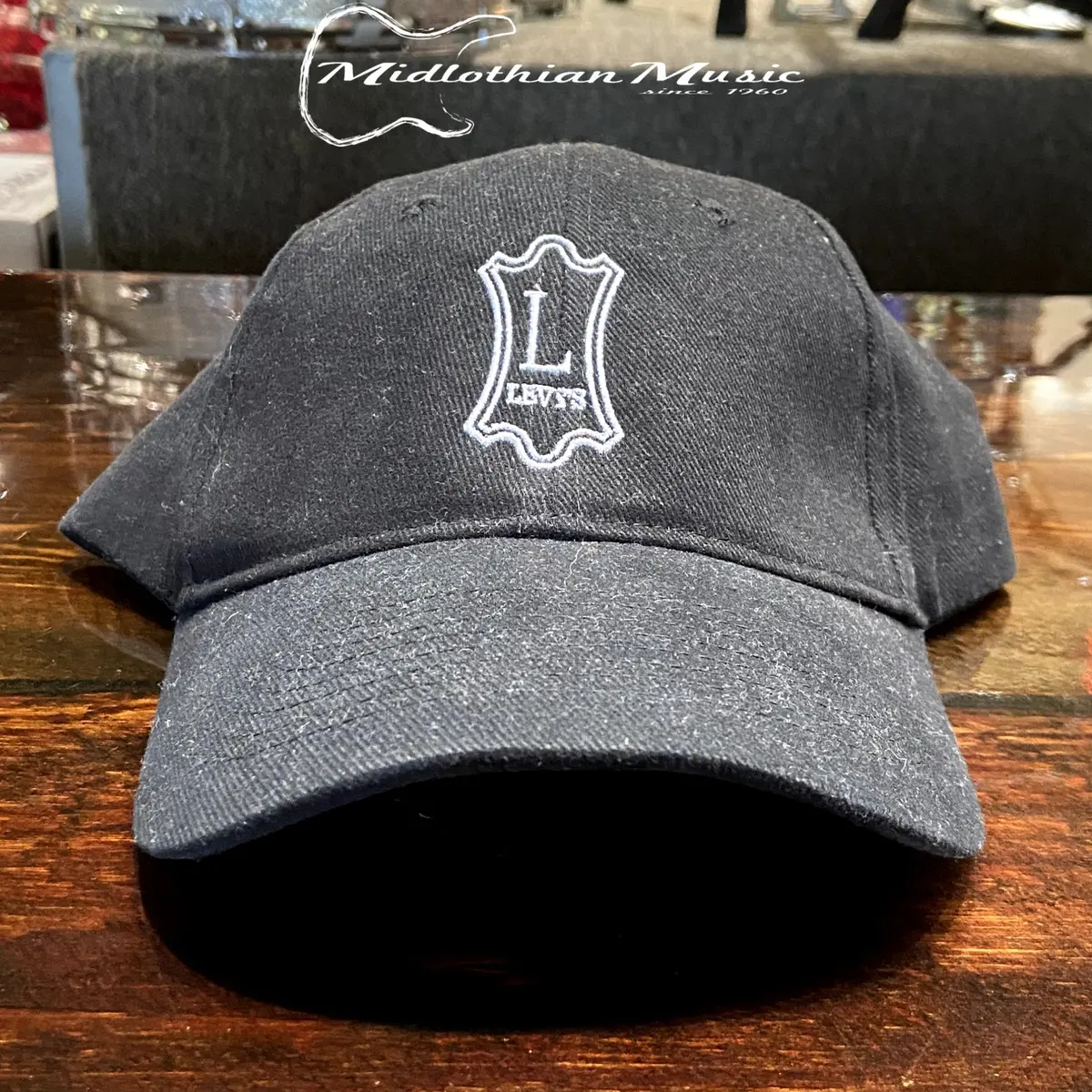 Levy's Straps - Strapback Hat - Universal Size - Black Finish 1
