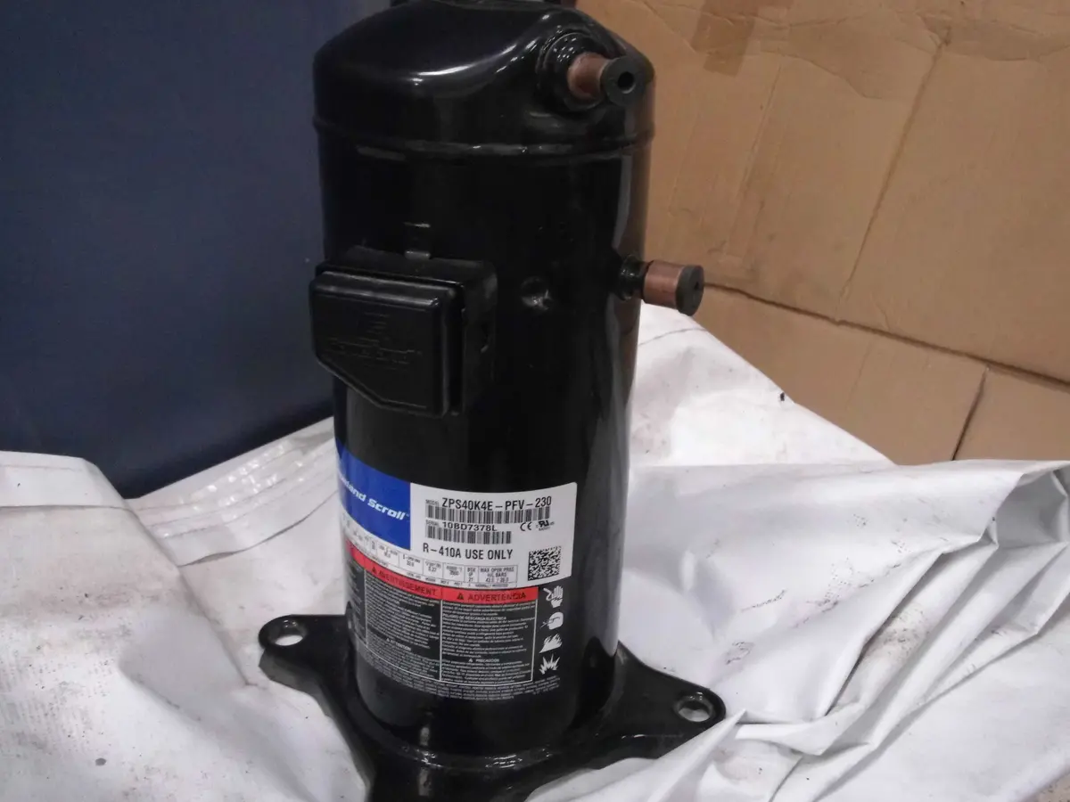 Copeland Scroll Compressor 410A 40,000 Btu  Zps40k4e-Pfv-230 1