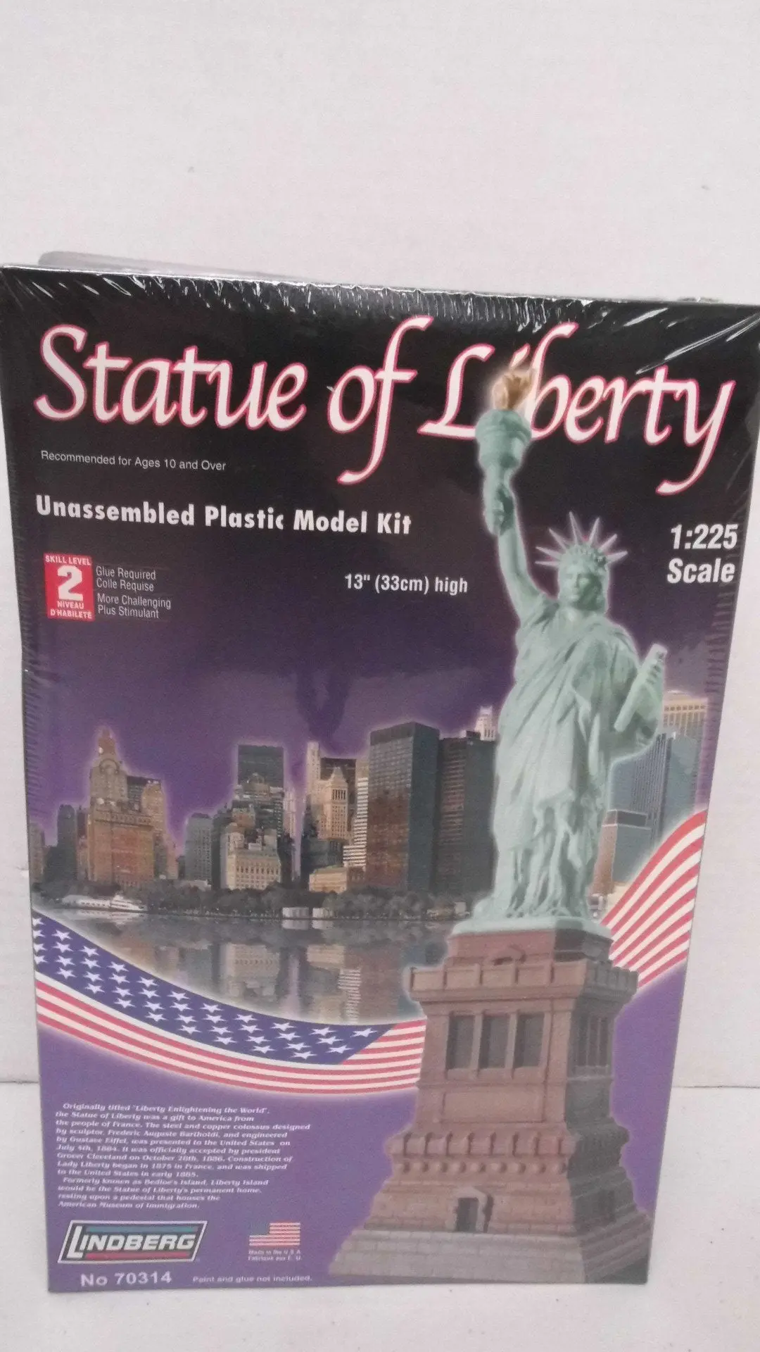 Lindberg Statue Of Liberty Model Kit 70314 1