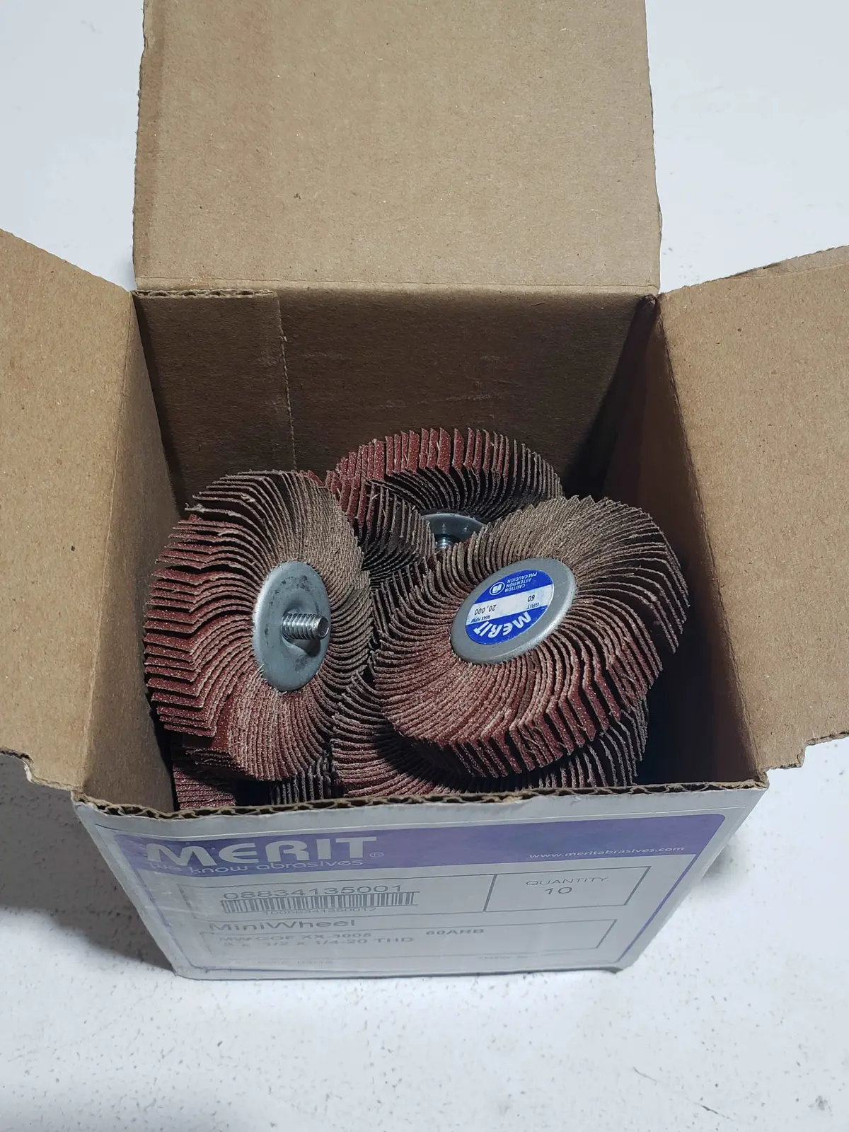 (10 Pack) Merit Mini Wheel - Mw Gof Xx-3005 60Arb 1