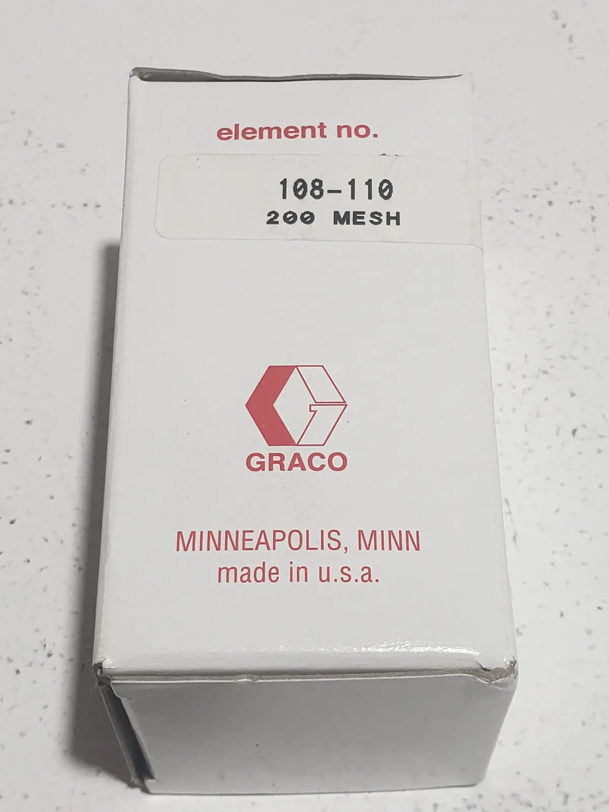 Graco Filter Element 108-110 200 Mesh 1