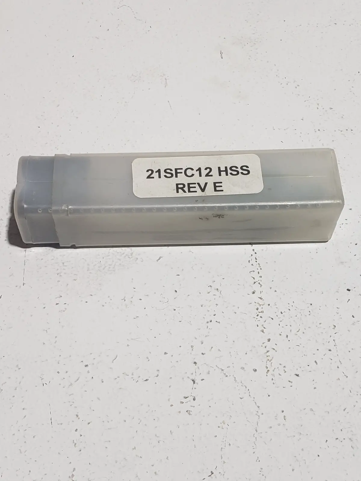 Tool Holder Valve Hole 21Sfc12 Hss Od Spotface Rev E 1