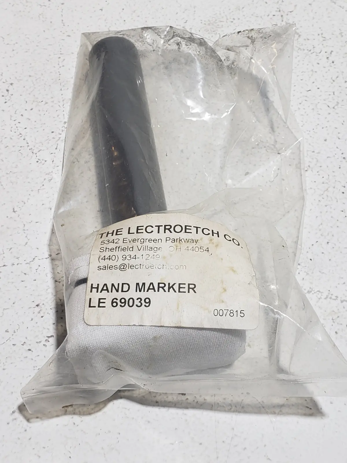 Lectroetch Carbon Marking Head - Hand Marker Design 007815 -Le69039 1